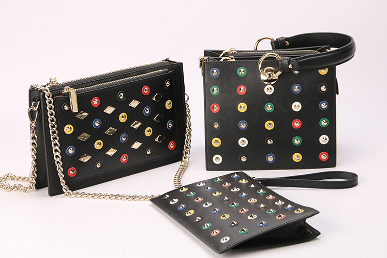 Bags collection with various studs