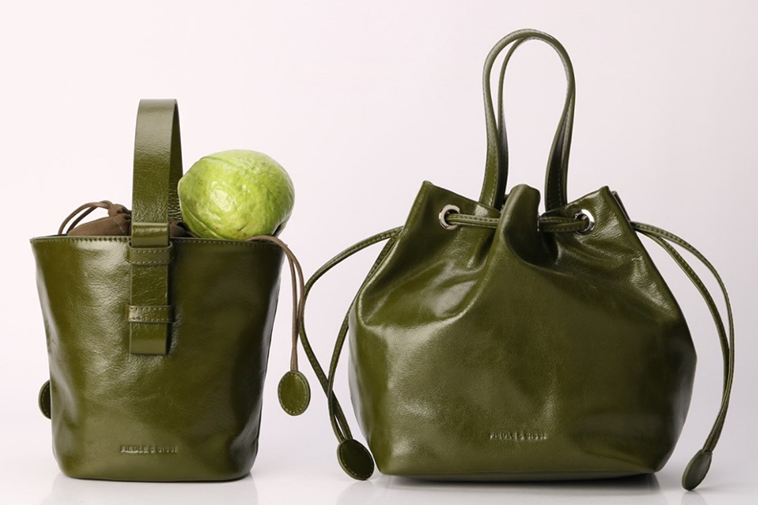 Vintage oily leather bag collections
