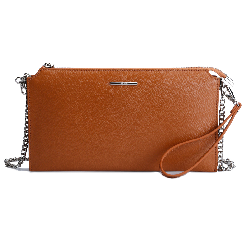 women leather clutch bag